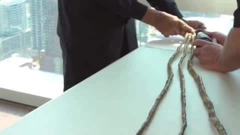 After 66 years, Shridhar finnaly cut his amazing nails.