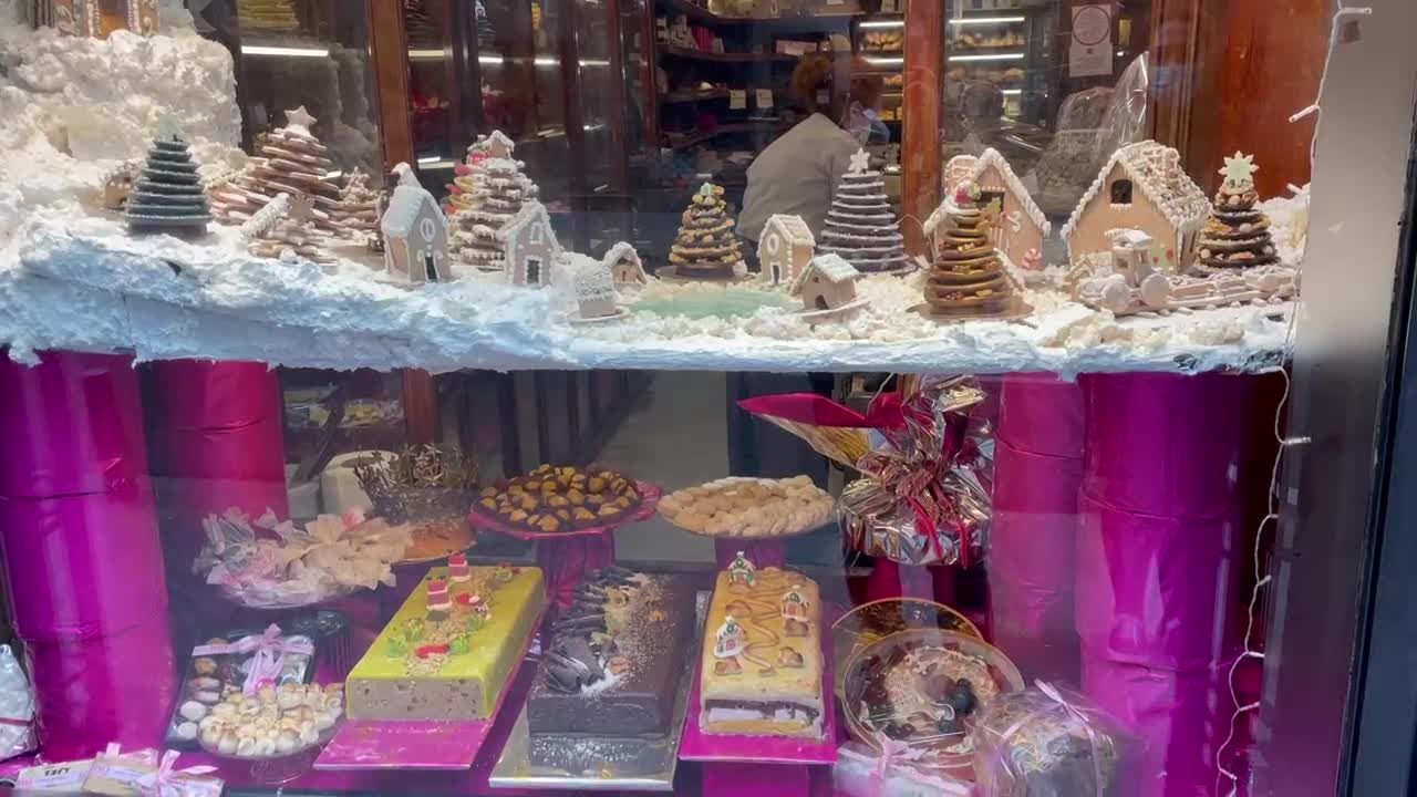 The amazing bakery in Madrid.