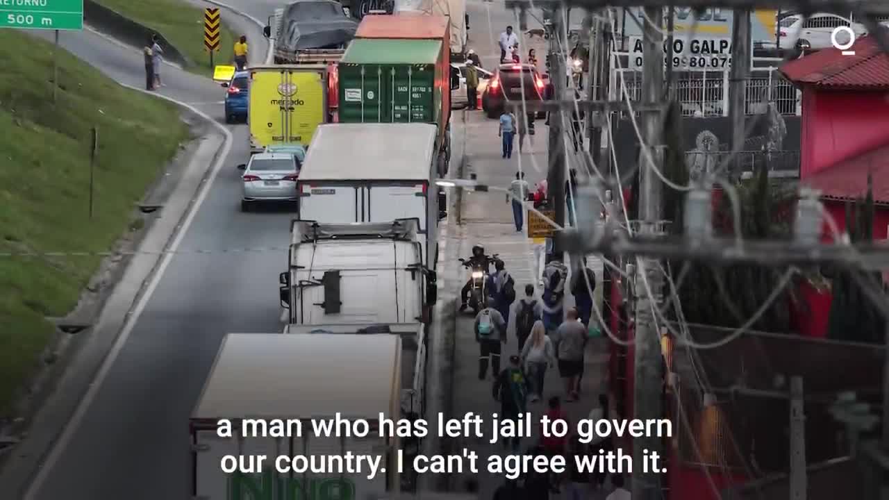 Brazil Truckers Block Roads to Protest Bolsonaro Election Loss