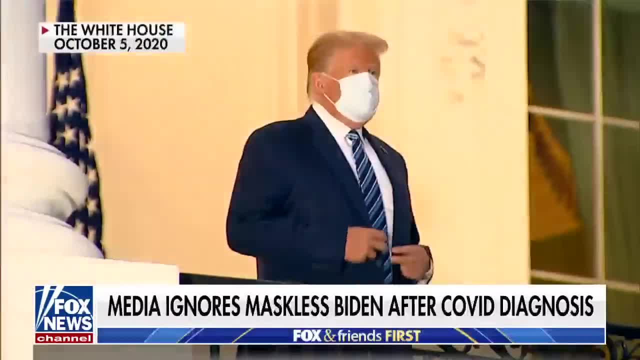Media does '180-degree turn' on Biden getting COVID