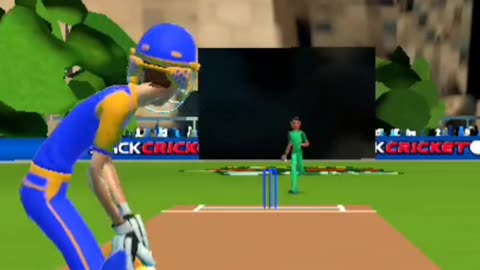 Stick cricket mobile game play