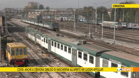 Covid: anche a Cremona obbligo di mascherina all'aperto nei luoghi affollati