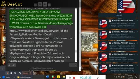 1 CZERWIEC 2022❌PRZYWROCONA REPUBLIKA❌CODZIENNY RAPORT JUDY BUYINGTON❌ AUDIO👉 30 MIN PO POLSKU❌