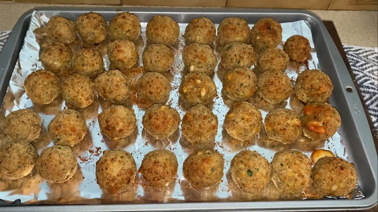 #Organic #Christmas #Turkey #Meatballs #Baked With #Parmesan #Cheese