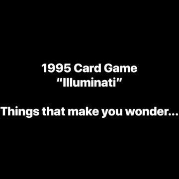 Illuminati Card Game Revisited