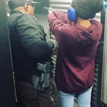 Black Guns Matter training 15-year-old on how to fire guns