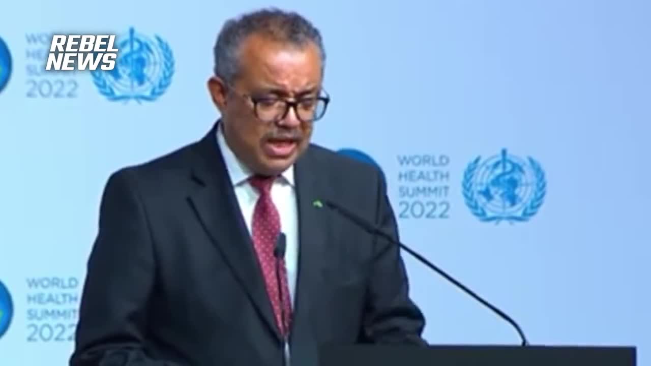 Tedros continues, rebuking those who say it goes against national sovereignty