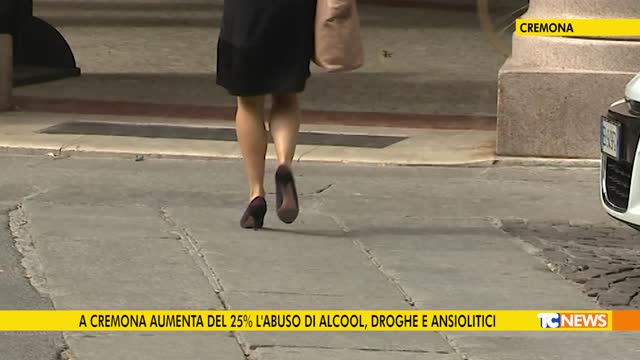 A Cremona aumenta del 25% l'abuso di alcool, droghe e ansiolitici