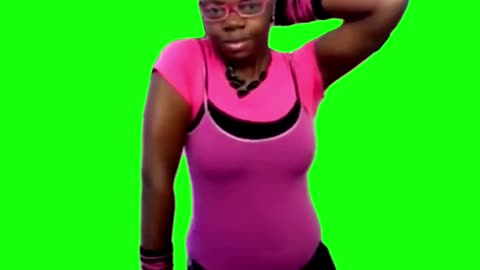 Apple Store Girl Dancing | Green Screen