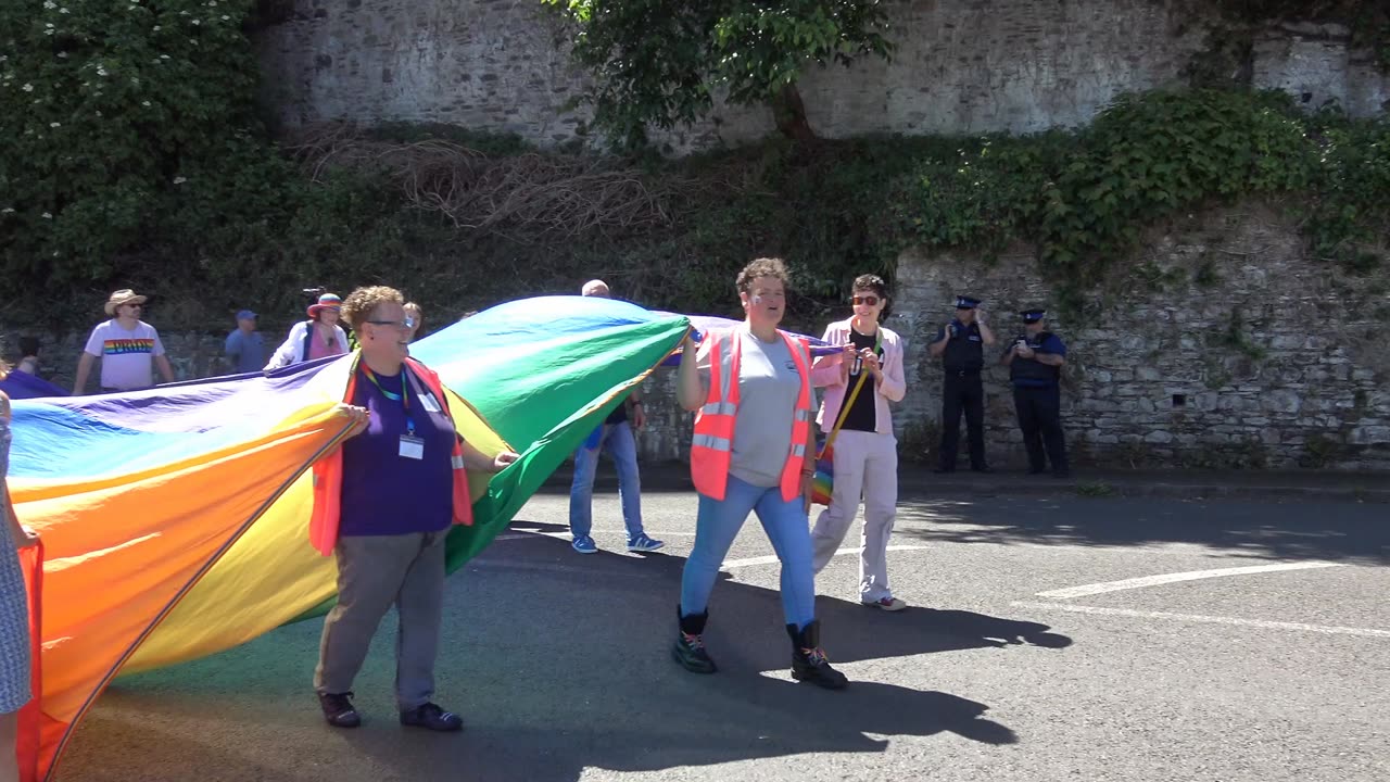 Saltash Cornwall Gay LGBTQIA+ Pride. 2022Pride Saltash 1 Cornwall.