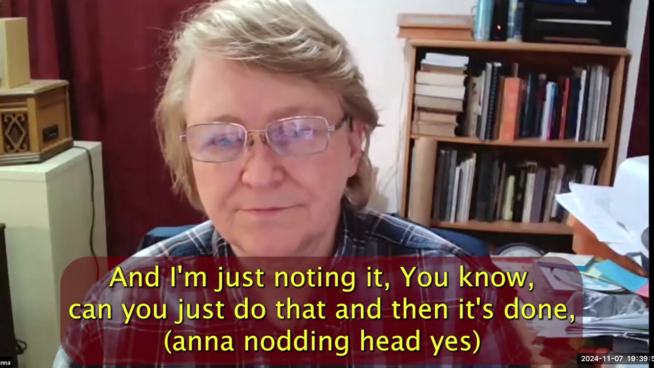 #AnnaClips danika asks anna time outs deluging Marshal at Arms coordinator meeting 2024 November 07