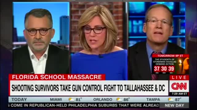 Tense CNN Panel Goes Off Map; Guest Dismisses Parkland Students as Leftist Stooges