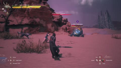 Final Fantasy 16: Fastitocalon Fight