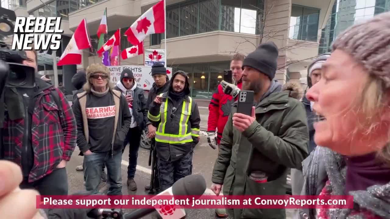 Canadian woman hits fake news CBC with truth bombs about what protesters have done