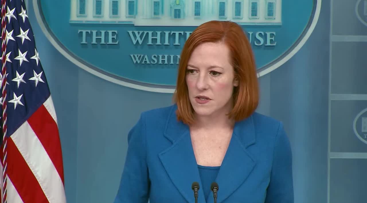 Psaki on the call between Biden and China’s Xi Jinping