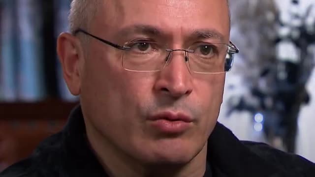 The exiled Russian oil tycoon Mikhail Khodorkovsky says President Putin "is stuck" in Ukraine