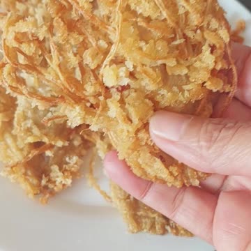 Crispy Deep Fry Enoki Mushrooms #recipe #foryou #share #like #love #recipe #family #howto