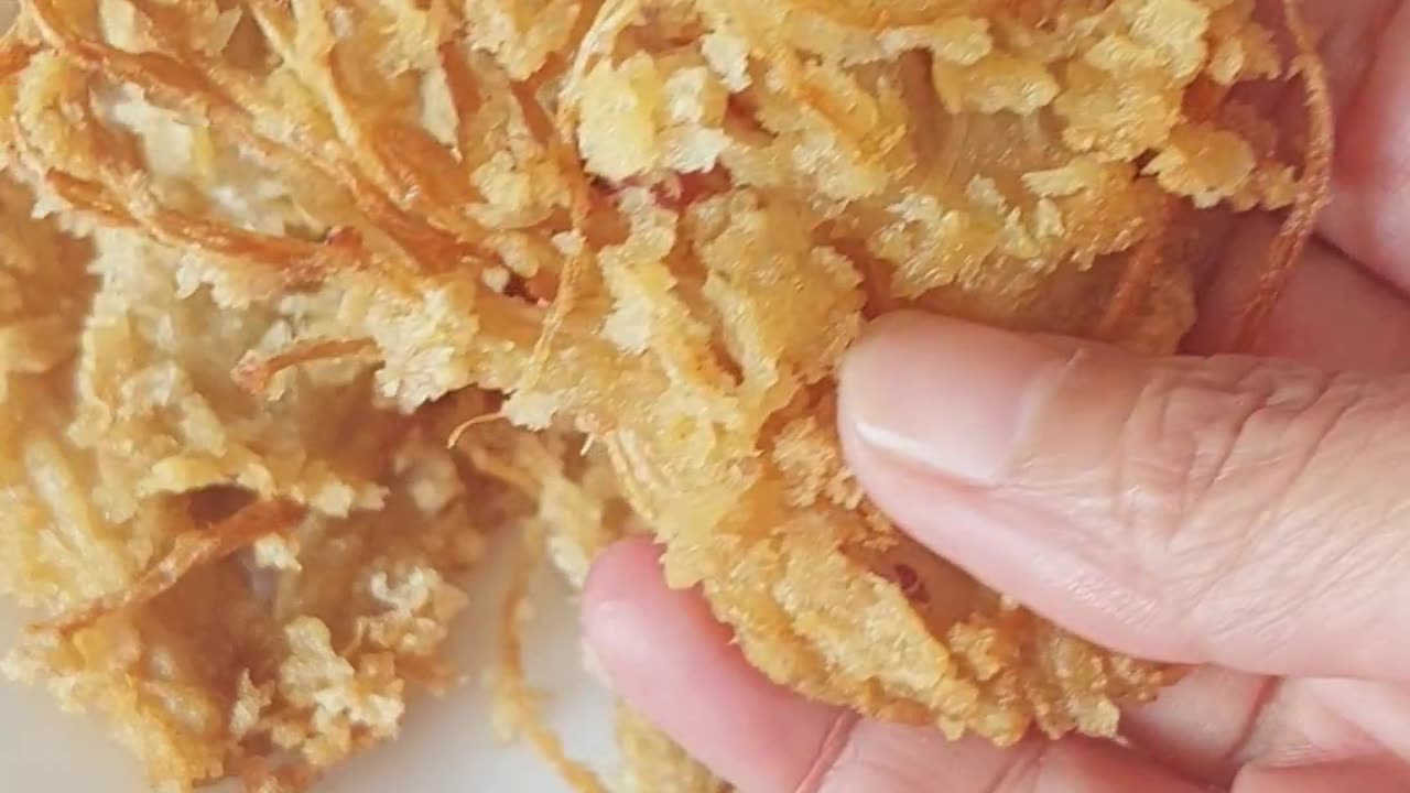 Crispy Deep Fry Enoki Mushrooms #recipe #foryou #share #like #love #recipe #family #howto