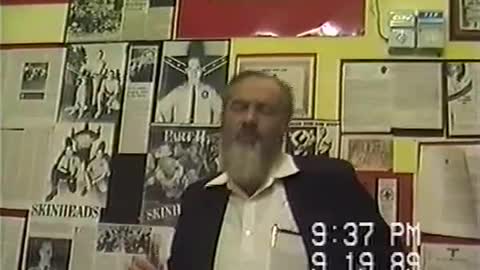 RARE- Rabbi Meir Kahane HYD gives a Torah Talk at the Holocaust Museum