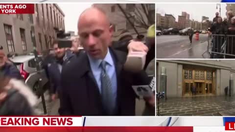 Cameramen Run Into Poles, Bike Racks Swarming Stormy Lawyer Michael Avenatti In New York