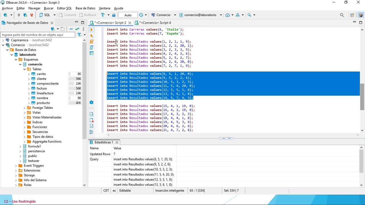 Lenguaje SQL y PostgreSQL parte 34. Funciones de ventana