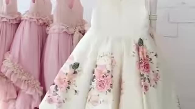 Lovely dresses for little princesses