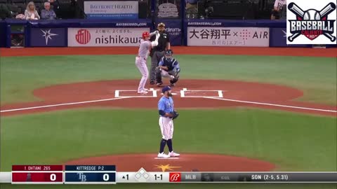 Ohtani Opened Today's Game with a 453-foot long home run, his 24th of the Season