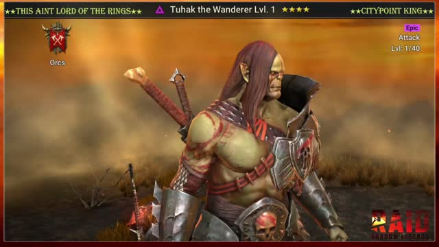 Raid Shadow Legends - Tuhak the Wanderer - Classic Skin