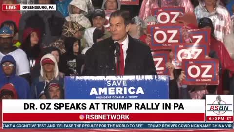 Dr Oz - RINO or Patriot ?