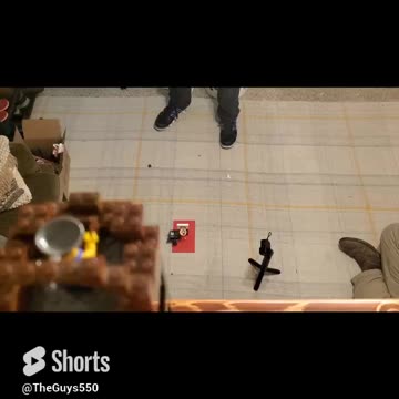 The Lego Basketball Bunkbed Trick shot