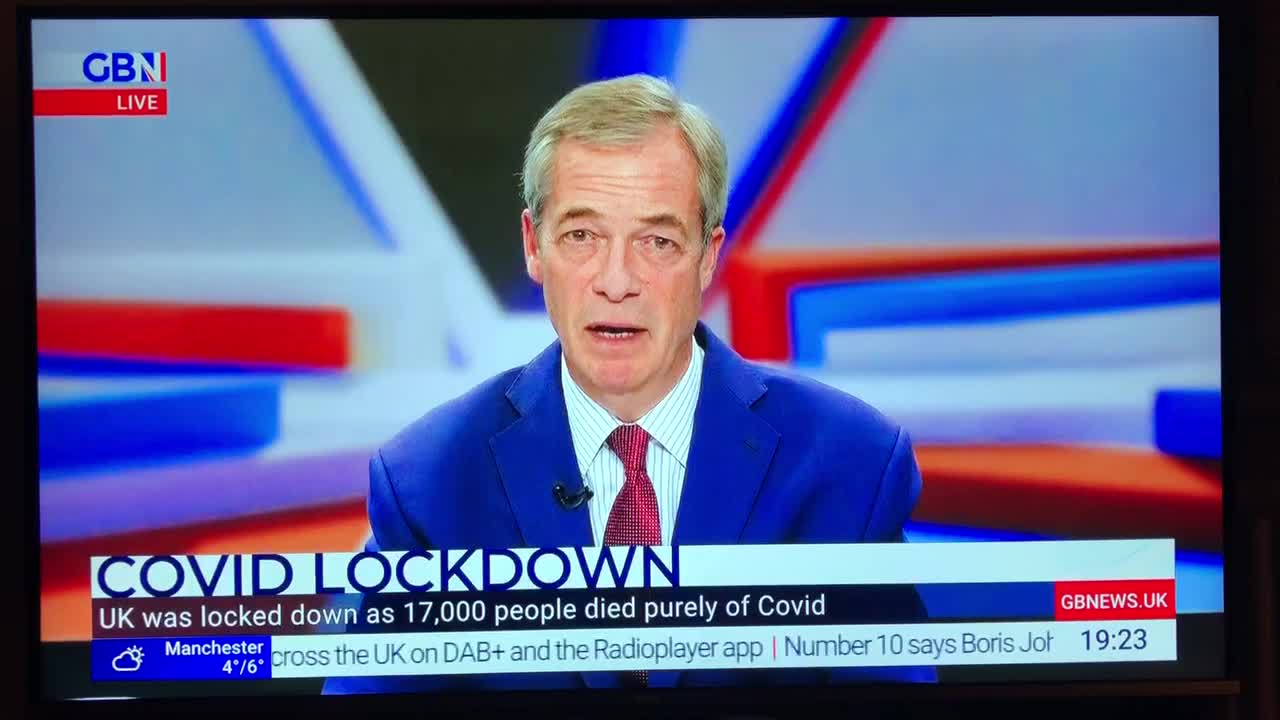 Farage on GB News regarding a Freedom of Information request. (2 mins)