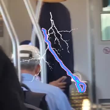 Finish him man wears rice hat in subway train