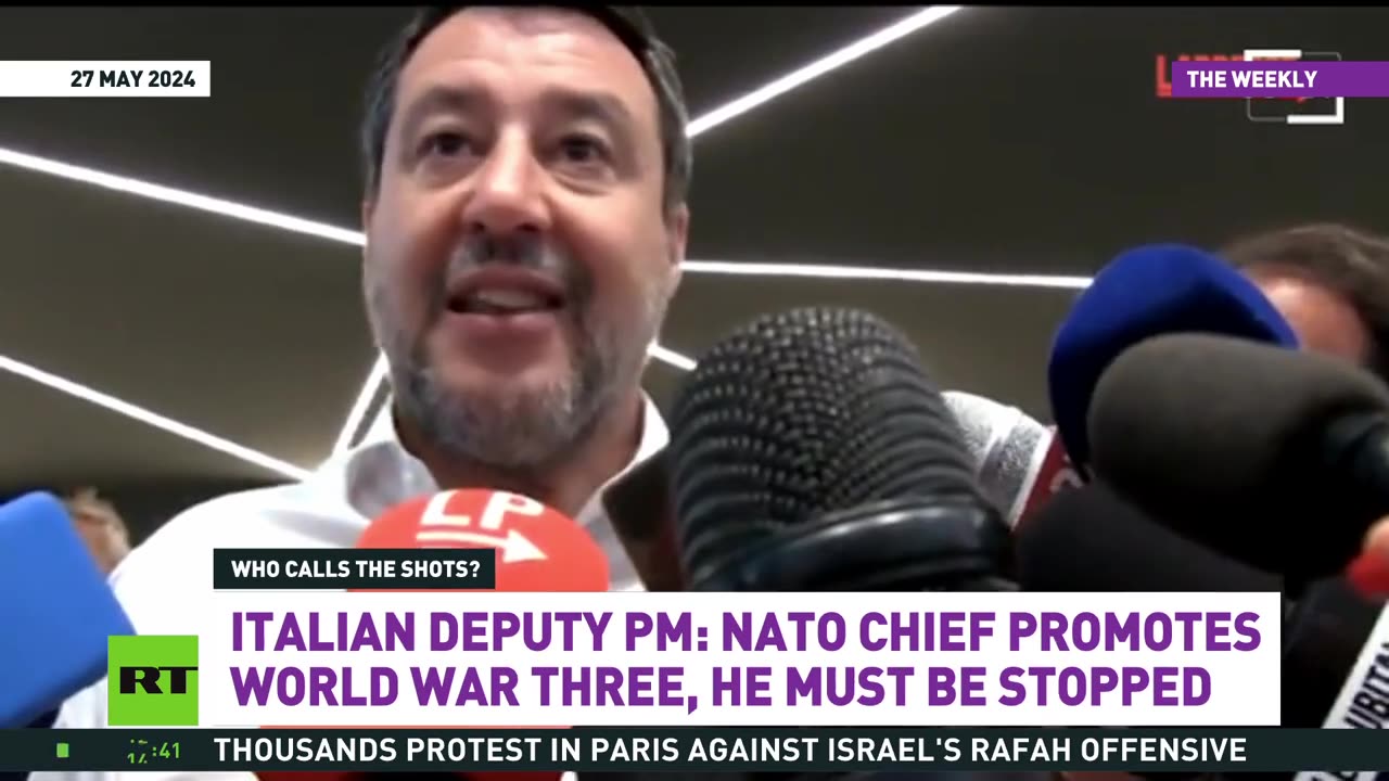 NATO chief promotes WW3 – Italian deputy PM