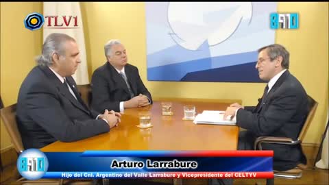 39 8910 N° 39 Arturo Larrabure; 'El negocio de D D H H fue para los que atacaron