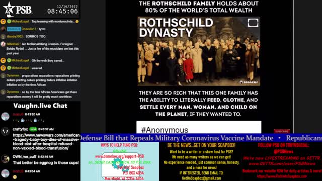 2022-12-16 07:00 EST - Patriots Soapbox AM: with MykelJaye, SkyeBreeze