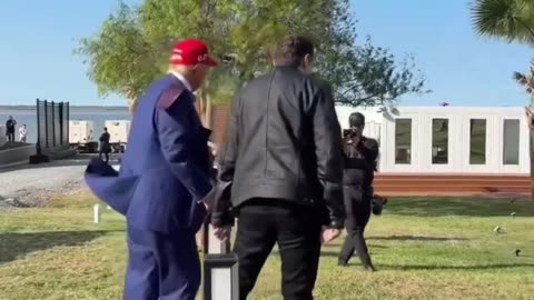 Prez Trump visits SpaceX for Launch!!