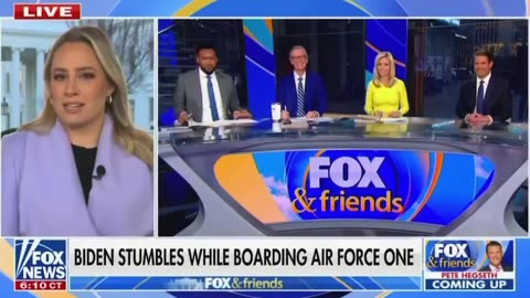 Steve Doocy Delivers Brutal But Important Comment About Joe Biden's Tripping Problem