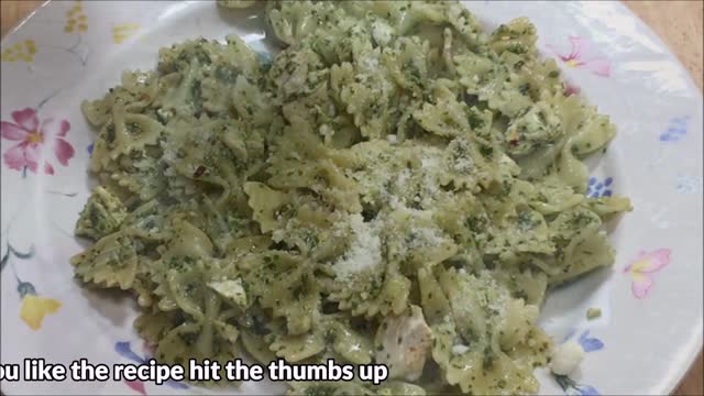 Pesto Pasta with Chicken