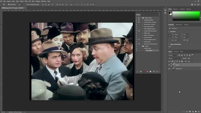 How to Enhance & Colorize Black & White Videos using A.I TopazLabs & Photoshop Tutorial