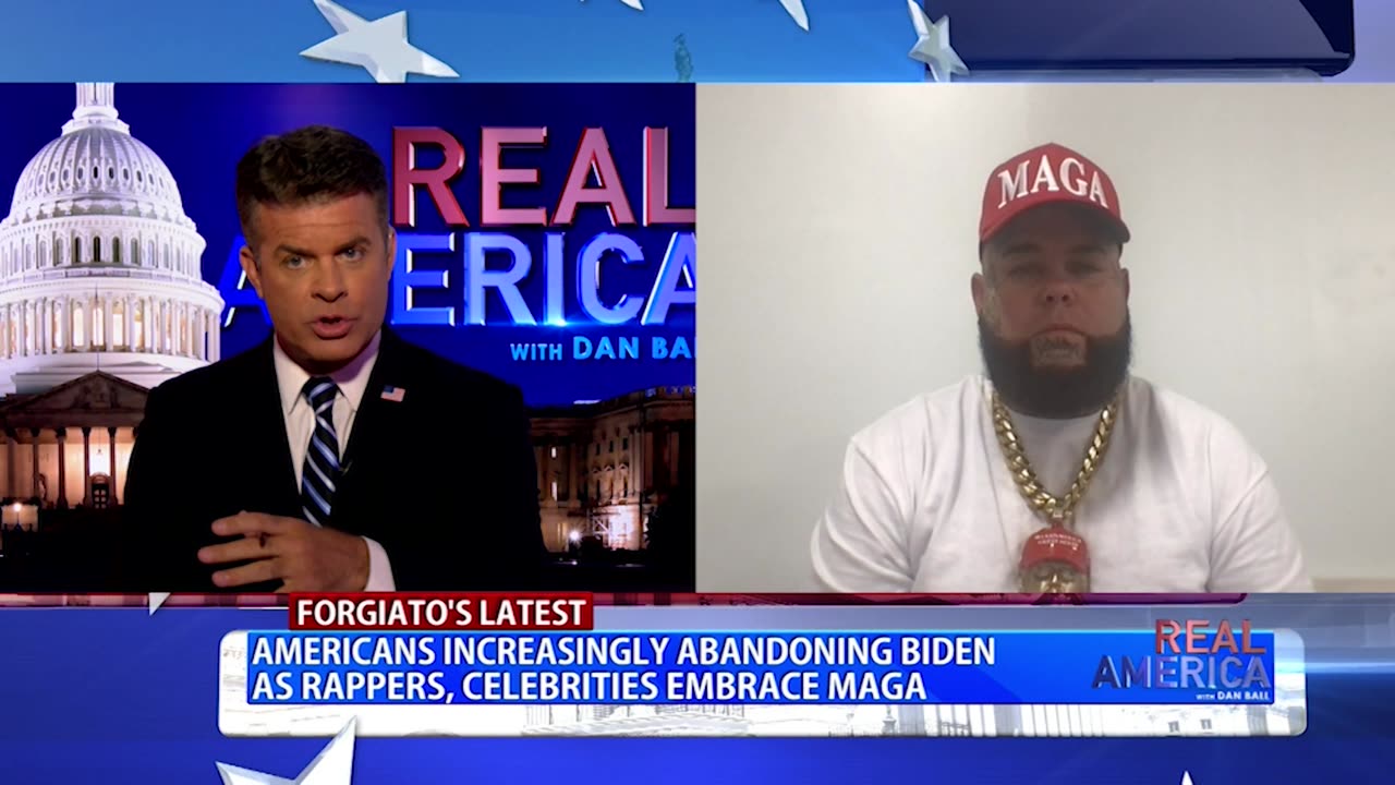 REAL AMERICA - Dan Ball w/ Conservative Rapper Forgiato Blow Discussing His New Hit 7/2/24