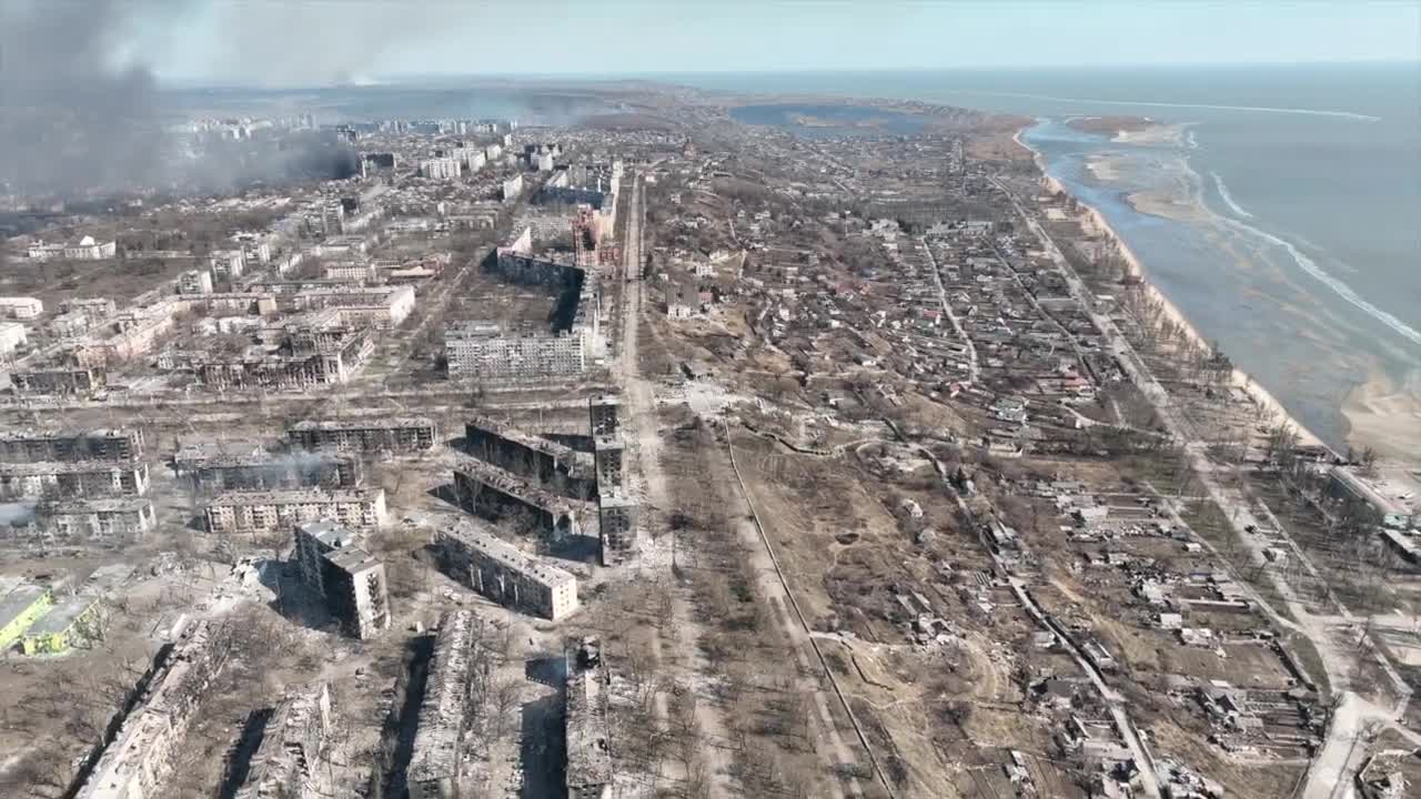Mariupol. It felt like there was no "living" place left in the city.
