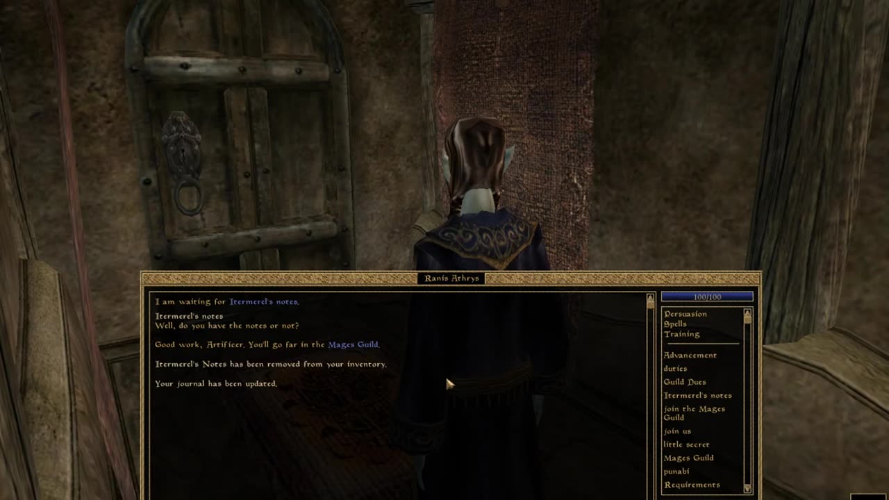 Escort Itermerel Quest Walkthrough - Elder Scrolls Morrowind