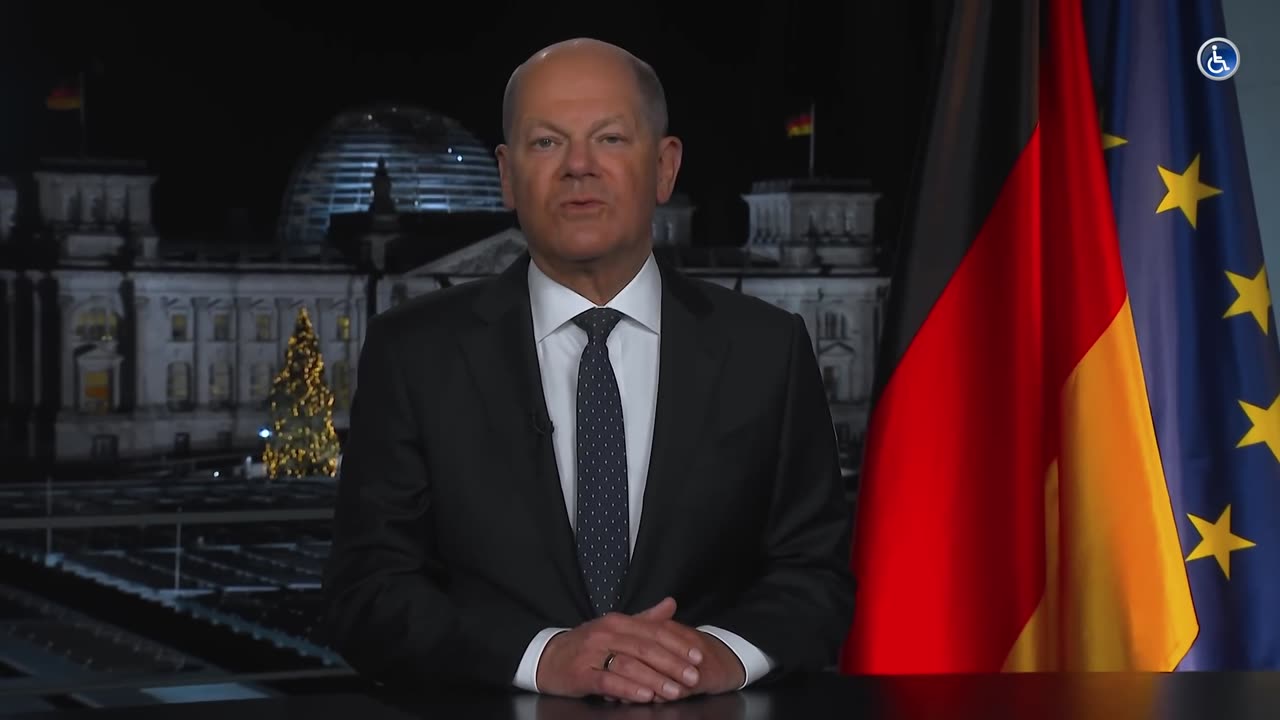 Neujahrsansprache 2023 2024 |Bundeskanzler Olaf Scholz