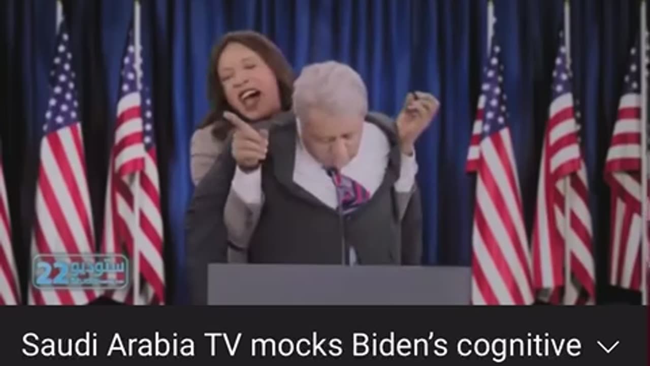 Saudi Arabia mocking Biden’s behavior in 2022.