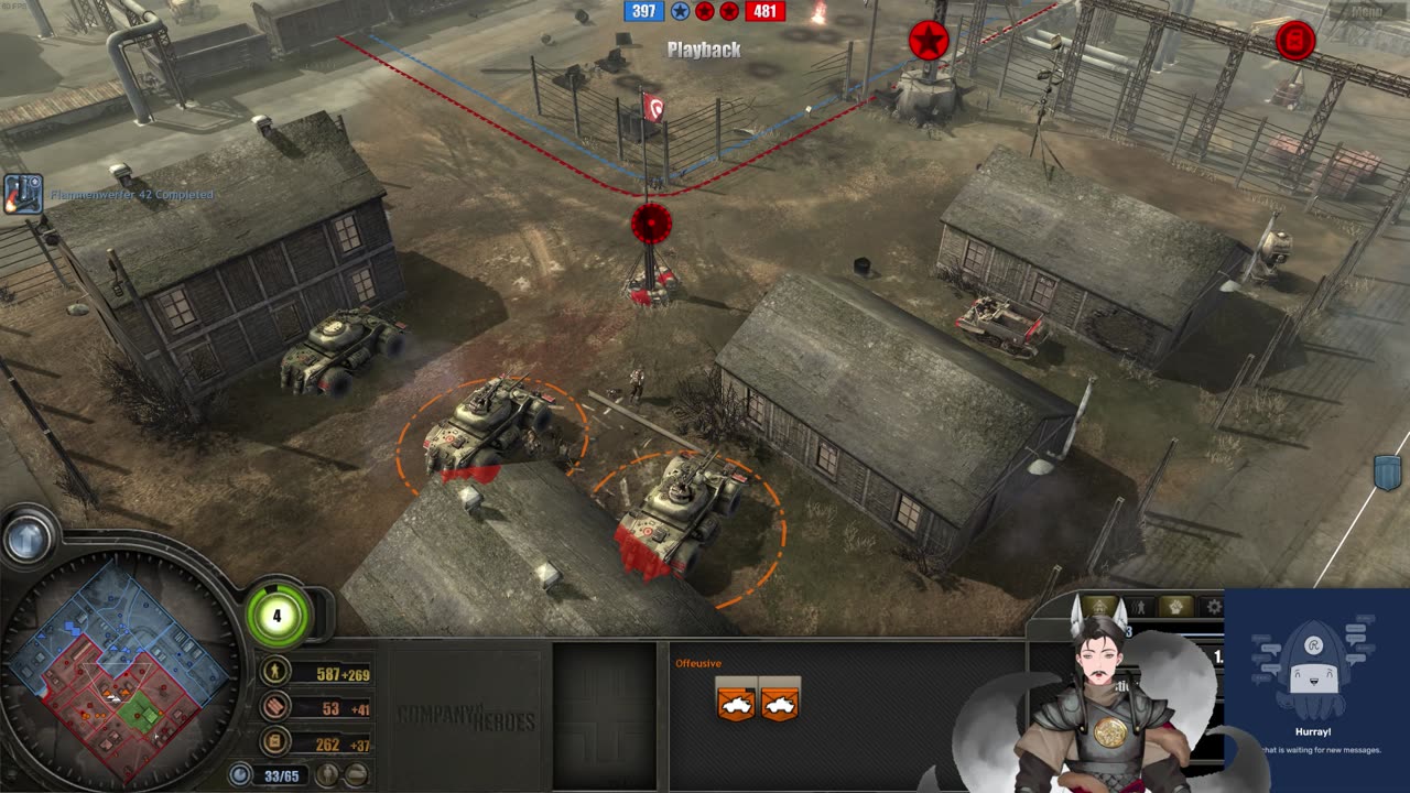Live Casting Replays || Company of Heroes 1