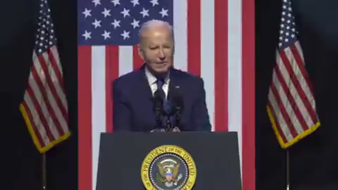 Bumbling Biden Has No Clue What He's Trying To Say