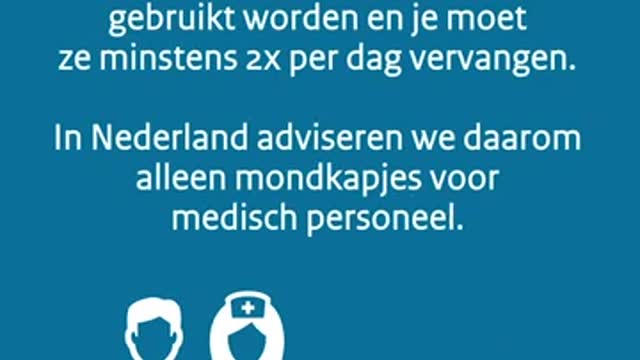 RIVM over mondkapjes