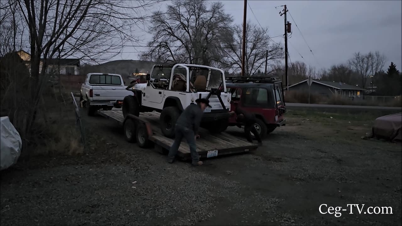 Graham Family Farm: Doc's Jeep Move