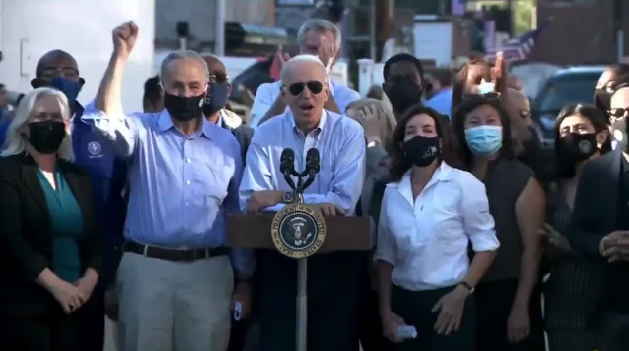 Biden And Schumer CREEPILY Talk To 7-Year-Old