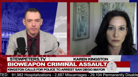 Bioweapon Criminal Assault: Kingston calls for police to arrest San Diego mayor.